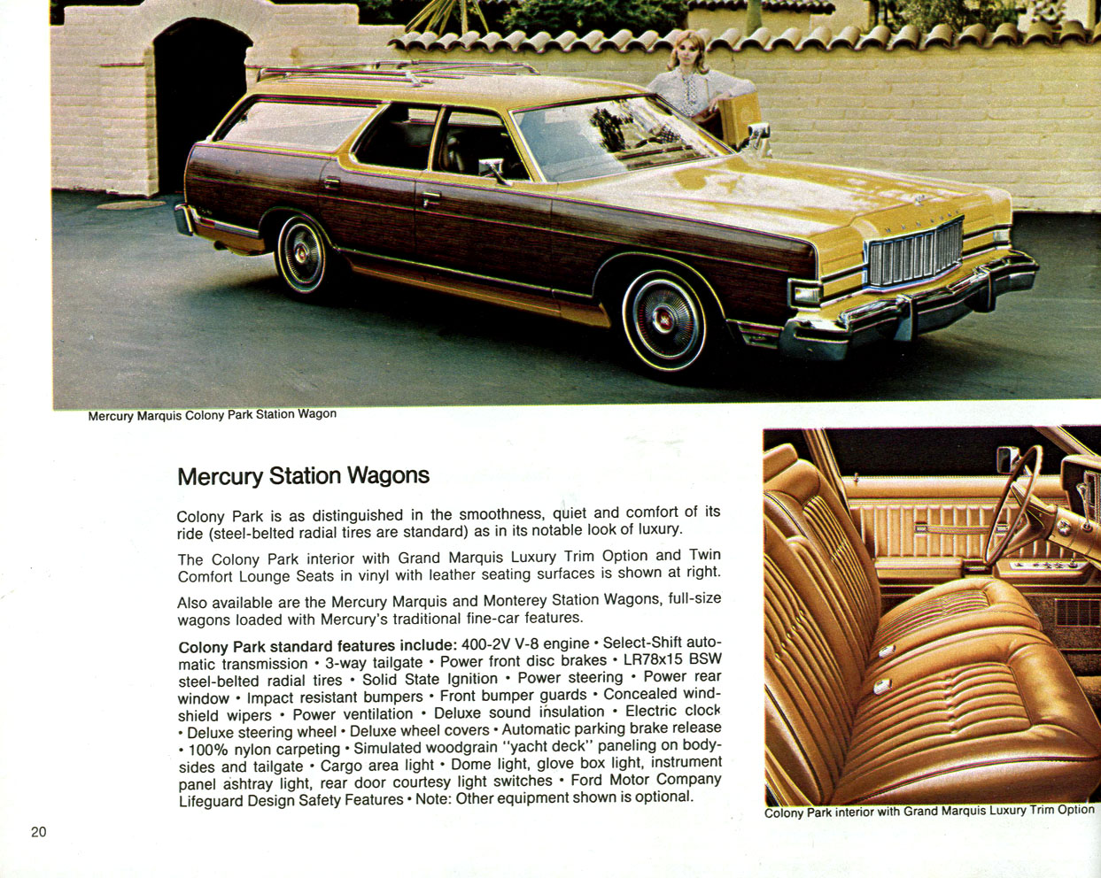1974 Lincoln Mercury Brochure Page 31